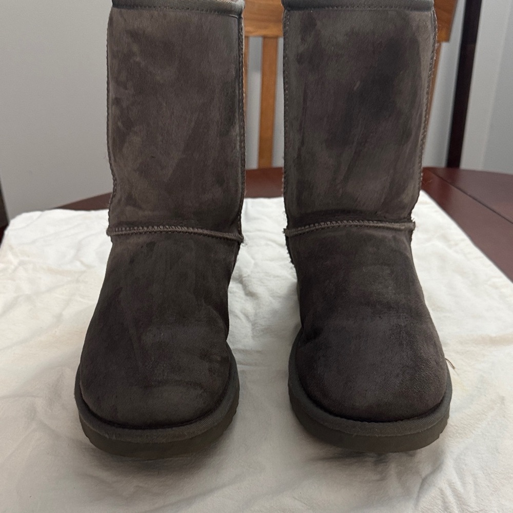 UGG Gray Suede Boots